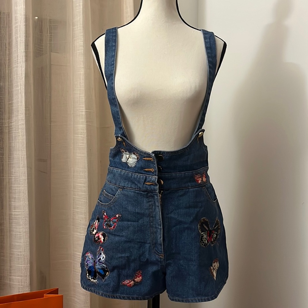 Butterfly 🦋 Denim Overalls